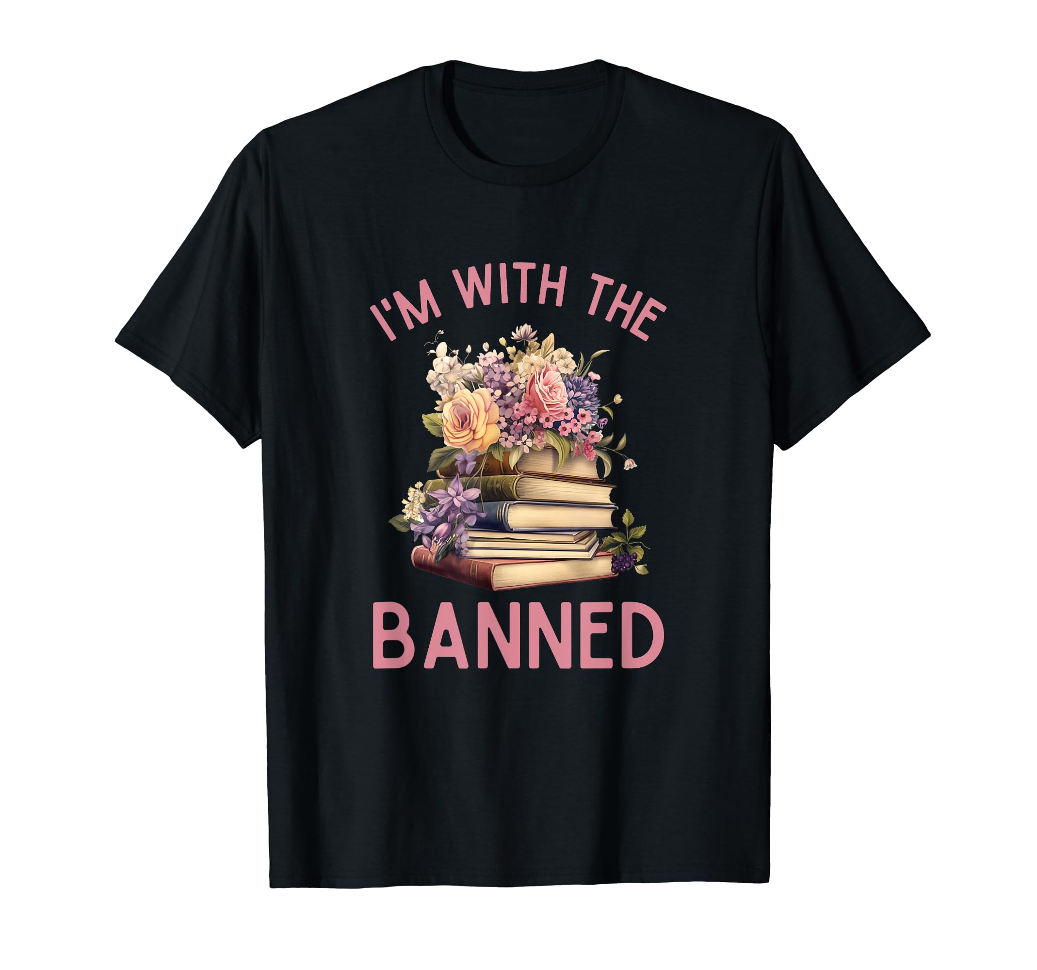 Im Banned Fun Bookworms And Bibliophiles T-Shirt - Trendy Graphic Men Women - T-Shirt, Sweatshirt, Hoodie
