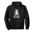 Be Calm Be Llama Meditation Yoga Hoodie - Aesthetic Graphic Unisex - T-Shirt, Sweatshirt, Hoodie