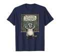 Professional Overthinker Funny Raccoon T-Shirt - Novelty Apparel Men Women - T-Shirt, Sweatshirt, Hoodie