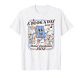 Book Day Keeps Mental Breakdown Away T-Shirt - Minimalist Print for Adults - T-Shirt, Sweatshirt, Hoodie