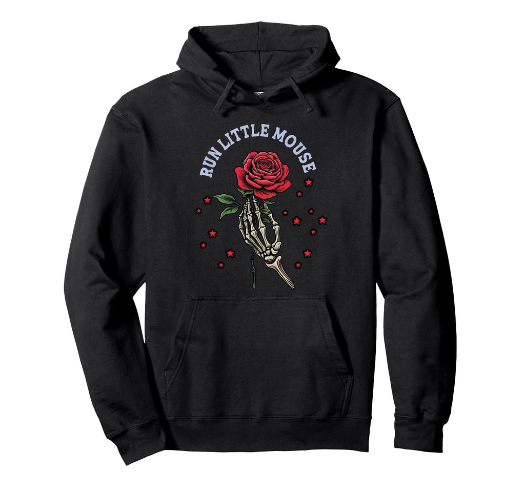 Run Little Mouse Book Lover Smut Reader Hoodie - Trendy Graphic Unisex - T-Shirt, Sweatshirt, Hoodie