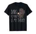 Dark Romance Is My Therapy Spicy Bookish T-Shirt - Minimalist Print Unisex - T-Shirt, Sweatshirt, Hoodie