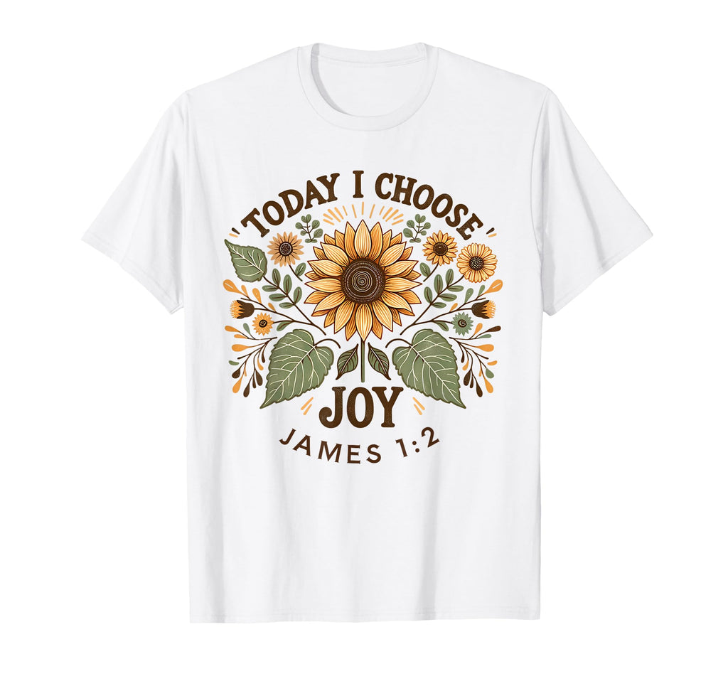 Sunflower Christian Bible Verse T-Shirt - Casual Everyday Wear for Adults - T-Shirt, Sweatshirt, Hoodie
