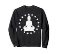 Yoga Pose Stars Yogi Spiritual Sweatshirt - Aesthetic Graphic Unisex - T-Shirt, Sweatshirt, Hoodie