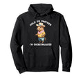 Hold Partner Im Overstimulated Capybara Hoodie - Graphic Print Unisex - T-Shirt, Sweatshirt, Hoodie