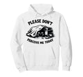 Please Dont Perceive Me Today Cat Hoodie - Minimalist Print Men Women - T-Shirt, Sweatshirt, Hoodie