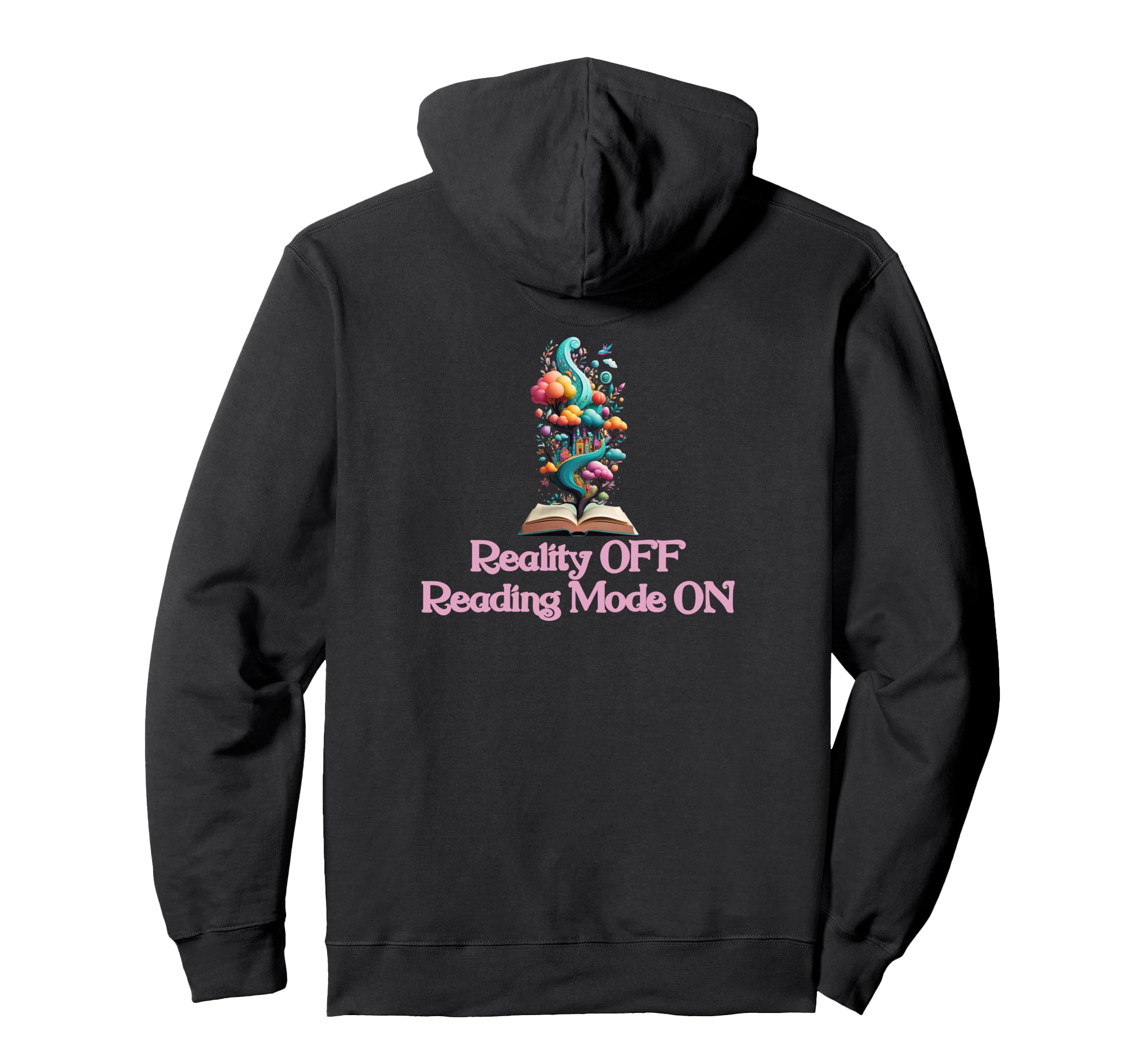 Book Worm Book Stack Reading Addict Hoodie - Custom Art Print Unisex - T-Shirt, Sweatshirt, Hoodie