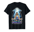 Moon Meditation Lunar Mindfulness T-Shirt - Unique Graphic Unisex - T-Shirt, Sweatshirt, Hoodie