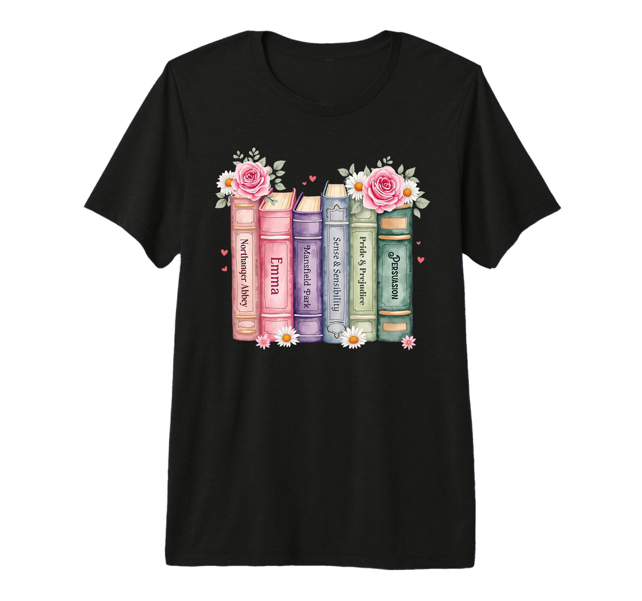 Jane Austen Book Lover Literature Tri T-Shirt - Unique Graphic for Adults - T-Shirt, Sweatshirt, Hoodie