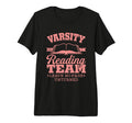 Bibliomania Varsity Reading Team T-Shirt - Fun Novelty Design Unisex - T-Shirt, Sweatshirt, Hoodie