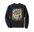 I Run Chocolate And Coffee Comic Sweatshirt - Aesthetic Graphic Unisex - T-Shirt, Sweatshirt, Hoodie