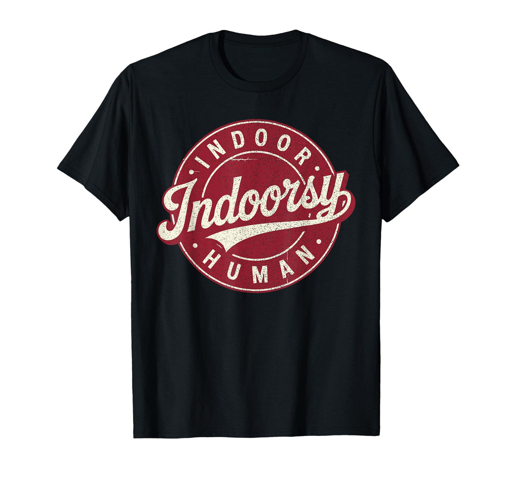 Indoorsy Indoor Human Antisocial T-Shirt - Aesthetic Graphic for Adults - T-Shirt, Sweatshirt, Hoodie