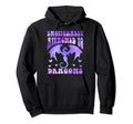 Emotionally Attached To Dragons Books And Hoodie - Minimalist Print Unisex - T-Shirt, Sweatshirt, Hoodie