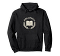 Minimalist Bibliophile Laurel Wreath Hoodie - Minimalist Print Men Women - T-Shirt, Sweatshirt, Hoodie