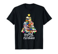 Merry Tree Love Reading Books Librarian T-Shirt - Novelty Apparel Unisex - T-Shirt, Sweatshirt, Hoodie