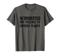 Introverted But Willing To Discuss T-Shirt - Trendy Graphic for Adults - T-Shirt, Sweatshirt, Hoodie
