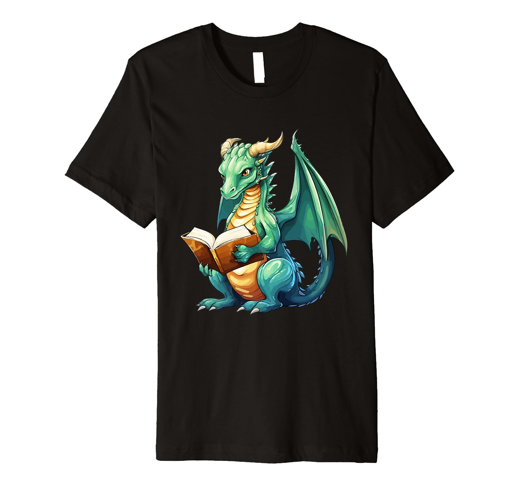 Funny Bookworm And Dragons T-Shirt - Trendy Graphic Men Women - T-Shirt, Sweatshirt, Hoodie