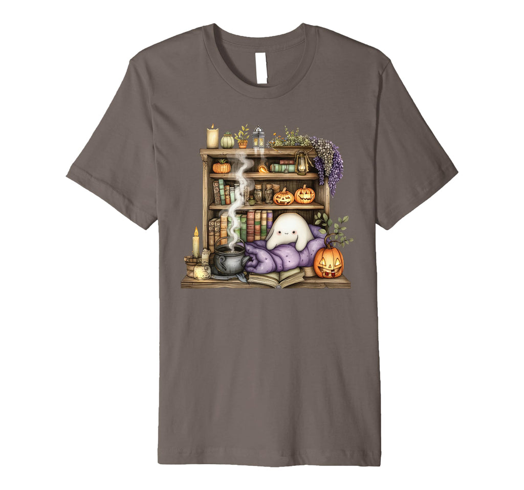 Halloween Bookshelf T-Shirt - Streetwear Style Men Women - T-Shirt, Sweatshirt, Hoodie