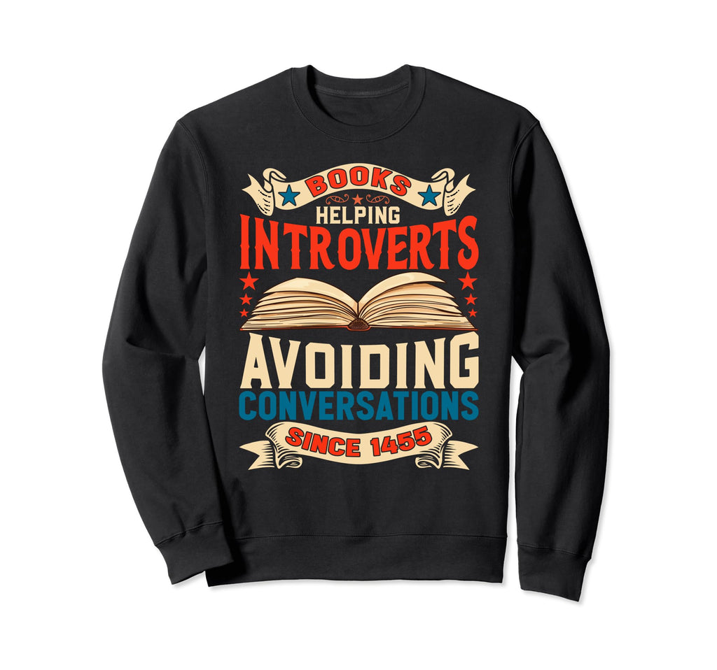 Book Reader Literacy Coach Librarian Sweatshirt - Graphic Print Men Women - T-Shirt, Sweatshirt, Hoodie
