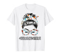Mental Health Life Messy Hair Bun T-Shirt - Novelty Apparel Men Women - T-Shirt, Sweatshirt, Hoodie