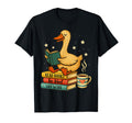 Book Lover Silly Goose Reading T-Shirt - Fun Novelty Design for Adults - T-Shirt, Sweatshirt, Hoodie