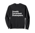Original Names Famous Authors Poets Sweatshirt - Graphic Print for Adults - T-Shirt, Sweatshirt, Hoodie