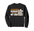 I Survived Reading Books Loves To Sweatshirt - Unique Graphic Men Women - T-Shirt, Sweatshirt, Hoodie