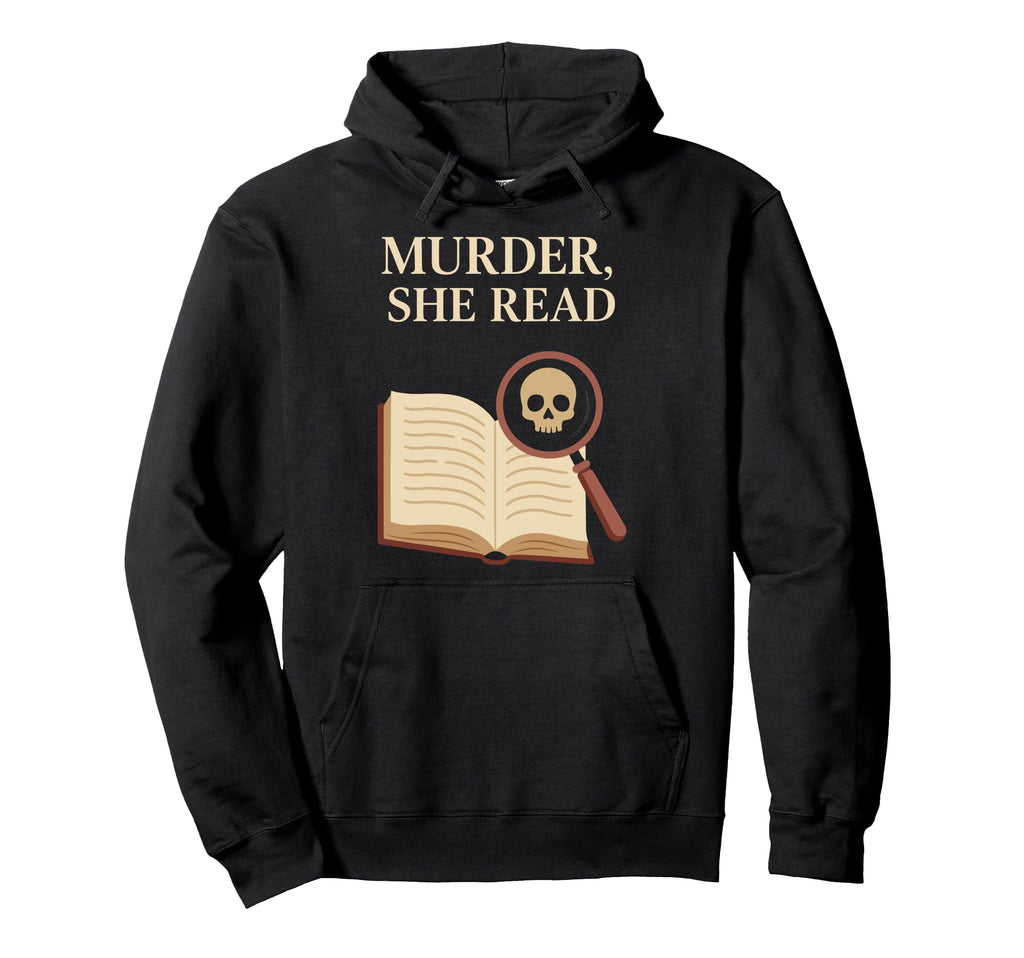 Cozy Crime Club Mystery Reader Bookish Hoodie - Unique Graphic for Adults - T-Shirt, Sweatshirt, Hoodie