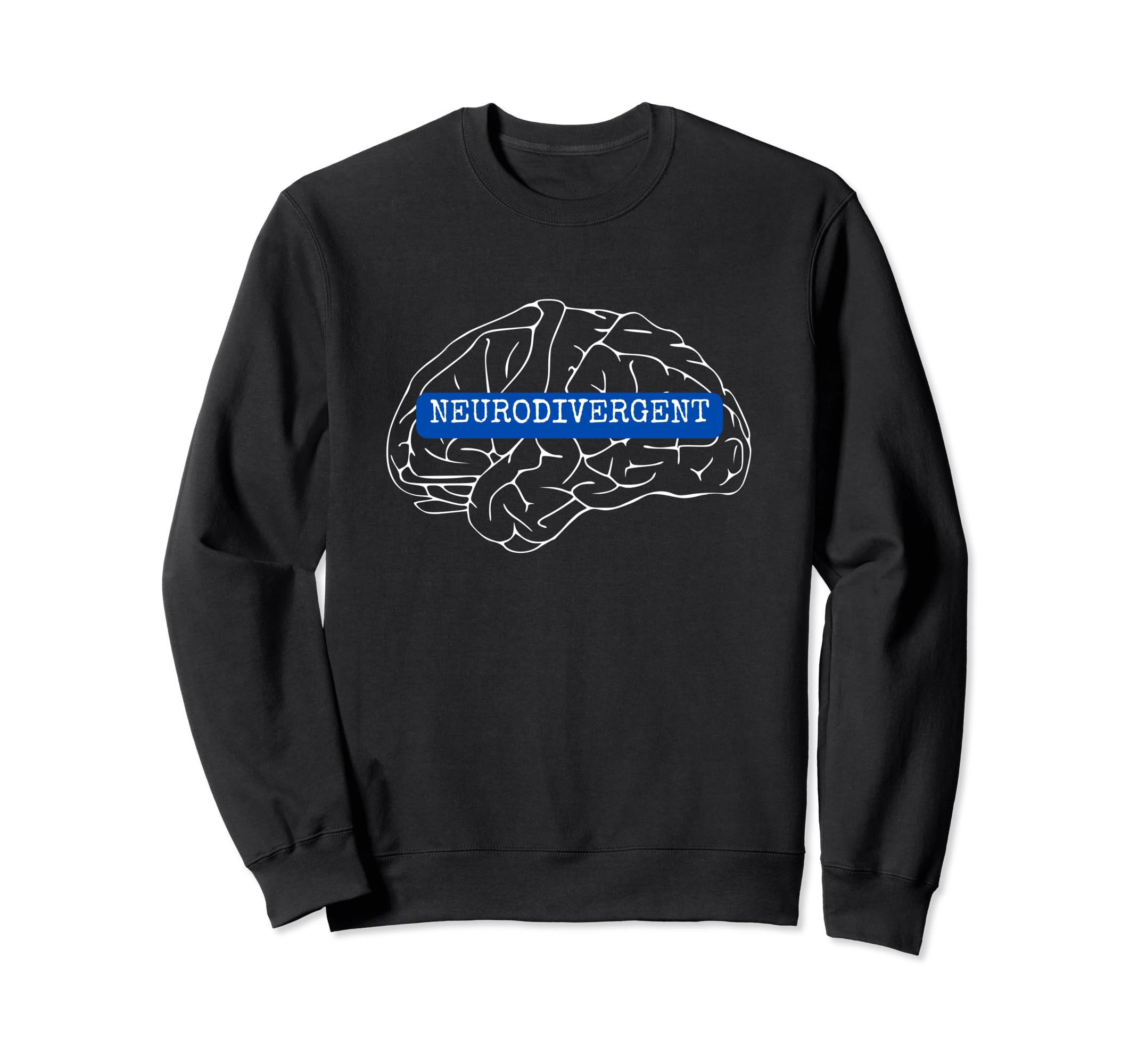 Neurodivergent Adhd Autism Neurospicy Sweatshirt - Custom Art Print Unisex - T-Shirt, Sweatshirt, Hoodie