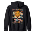 Moms Club Groovy Overstimulated Sweatshirt - Graphic Print Unisex - T-Shirt, Sweatshirt, Hoodie