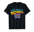 Graffiti Art Colorful Antisocial T-Shirt - Unique Graphic for Adults - T-Shirt, Sweatshirt, Hoodie