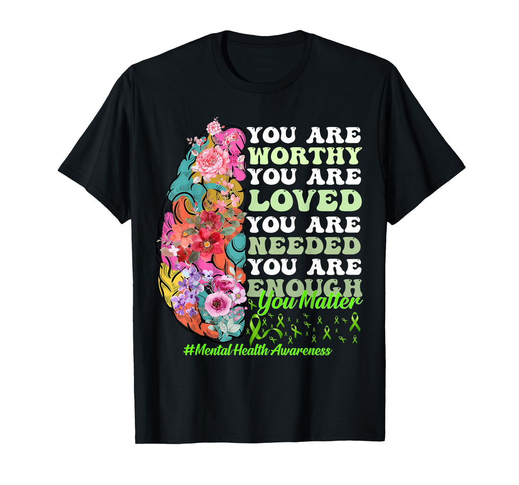 Motivational Support Warrior Mental T-Shirt - Unique Graphic Men Women - T-Shirt, Sweatshirt, Hoodie