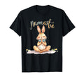 Namaste Rabbit Spiritual Meditation T-Shirt - Minimalist Print Men Women - T-Shirt, Sweatshirt, Hoodie