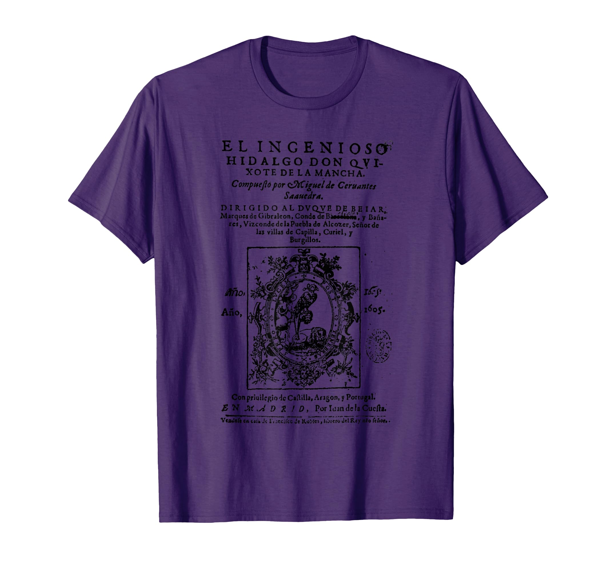 Don Quijote De La Mancha First T-Shirt - Aesthetic Graphic for Adults - T-Shirt, Sweatshirt, Hoodie