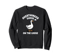 Overthinker Goose Loose Pun Meme Sweatshirt - Aesthetic Graphic for Adults - T-Shirt, Sweatshirt, Hoodie
