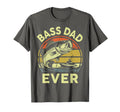 Kayak Fishing Bass Dad Ever Funny T-Shirt - Custom Art Print Unisex - T-Shirt, Sweatshirt, Hoodie