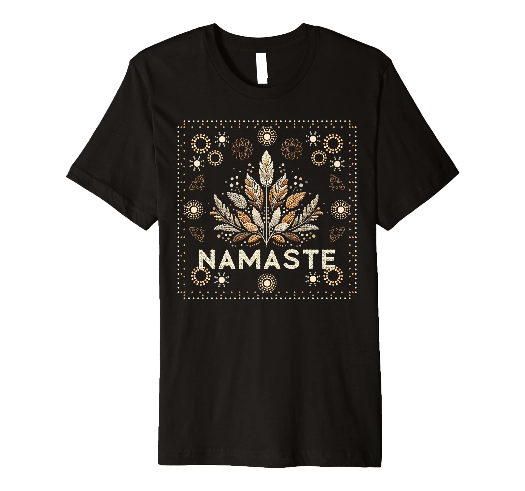 Namaste Zen Spiritual Meditation T-Shirt - Fun Novelty Design Men Women - T-Shirt, Sweatshirt, Hoodie