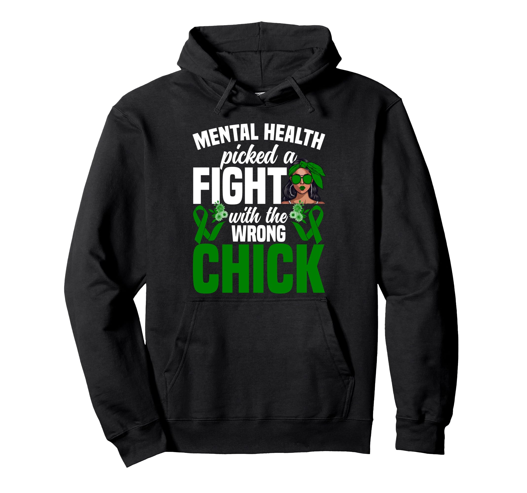 Mental Health Awareness Survivor Mental Hoodie - Fun Novelty Design Unisex - T-Shirt, Sweatshirt, Hoodie