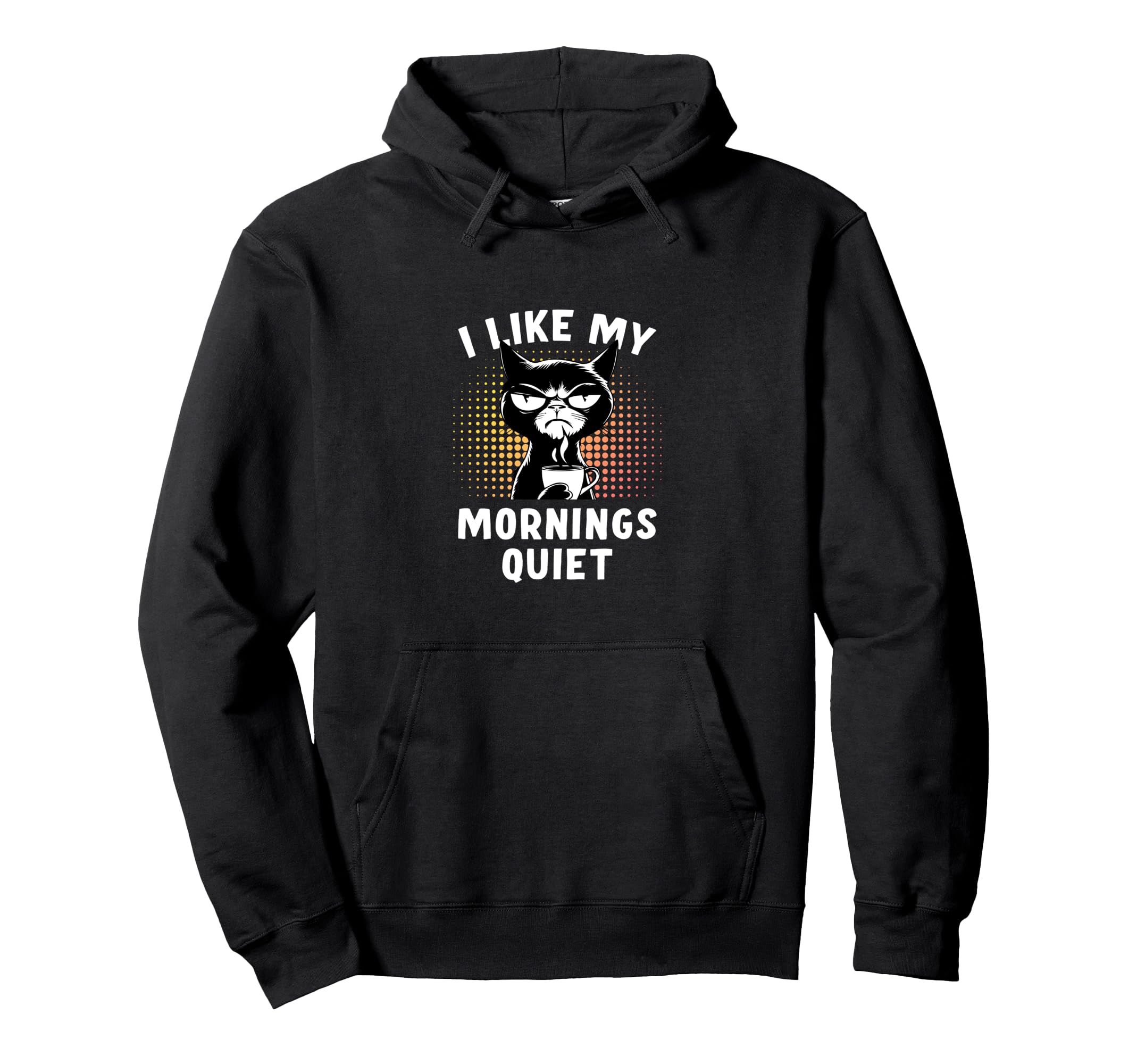 Coffee And Cat Naps Keep Me Going Hoodie - Aesthetic Graphic for Adults - T-Shirt, Sweatshirt, Hoodie