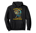 Reading Is My Favorite Sport Womens Hoodie - Novelty Apparel Unisex - T-Shirt, Sweatshirt, Hoodie