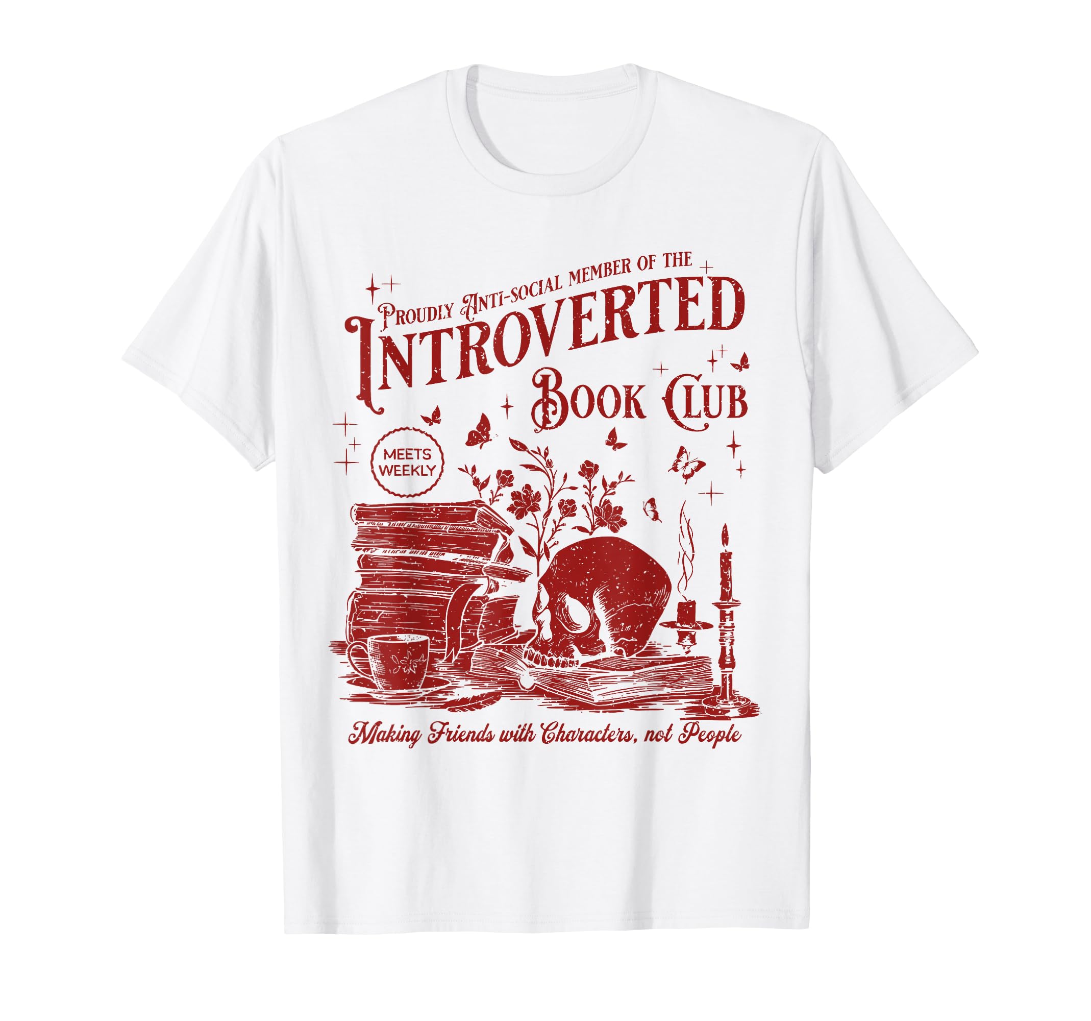 Proud Anti Social Member Introverted T-Shirt - Aesthetic Graphic Men Women - T-Shirt, Sweatshirt, Hoodie