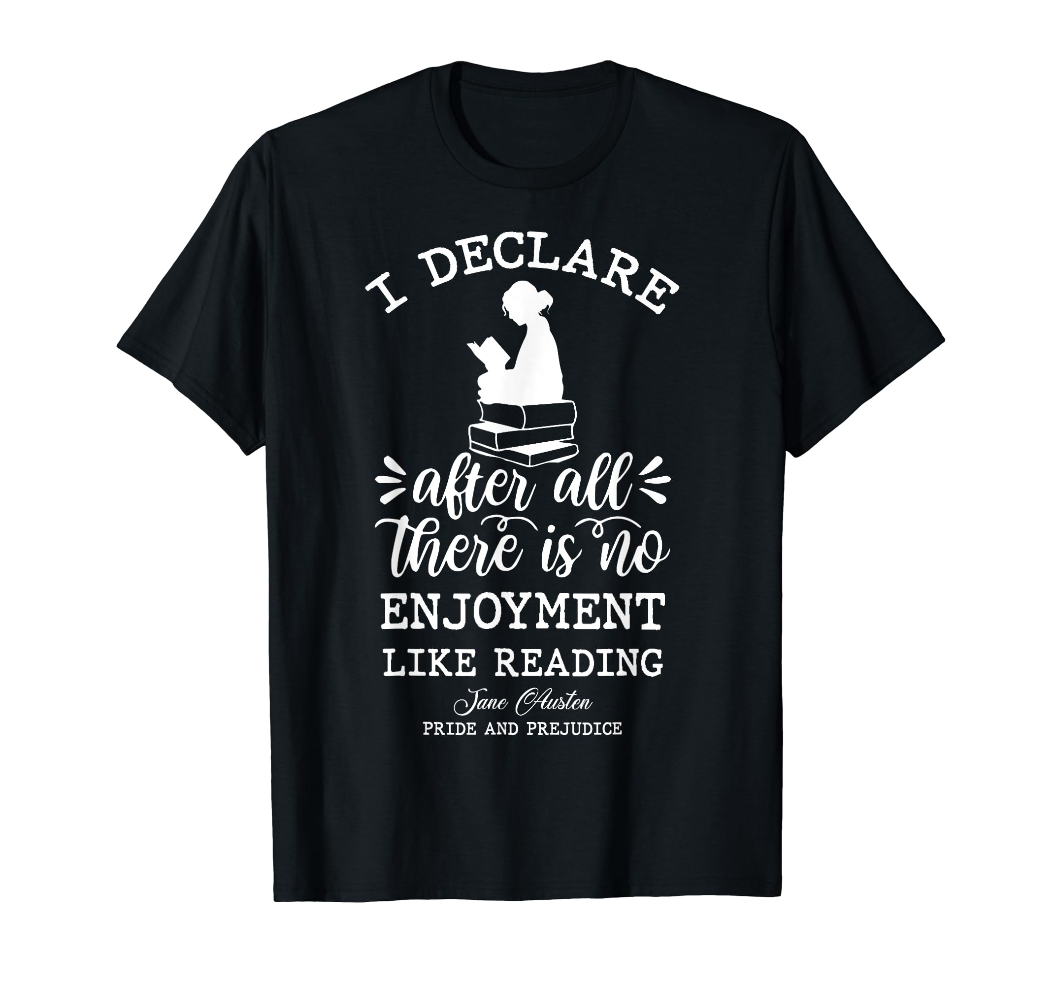 Literature Enthusiasts Jane Austen T-Shirt - Minimalist Print Men Women - T-Shirt, Sweatshirt, Hoodie