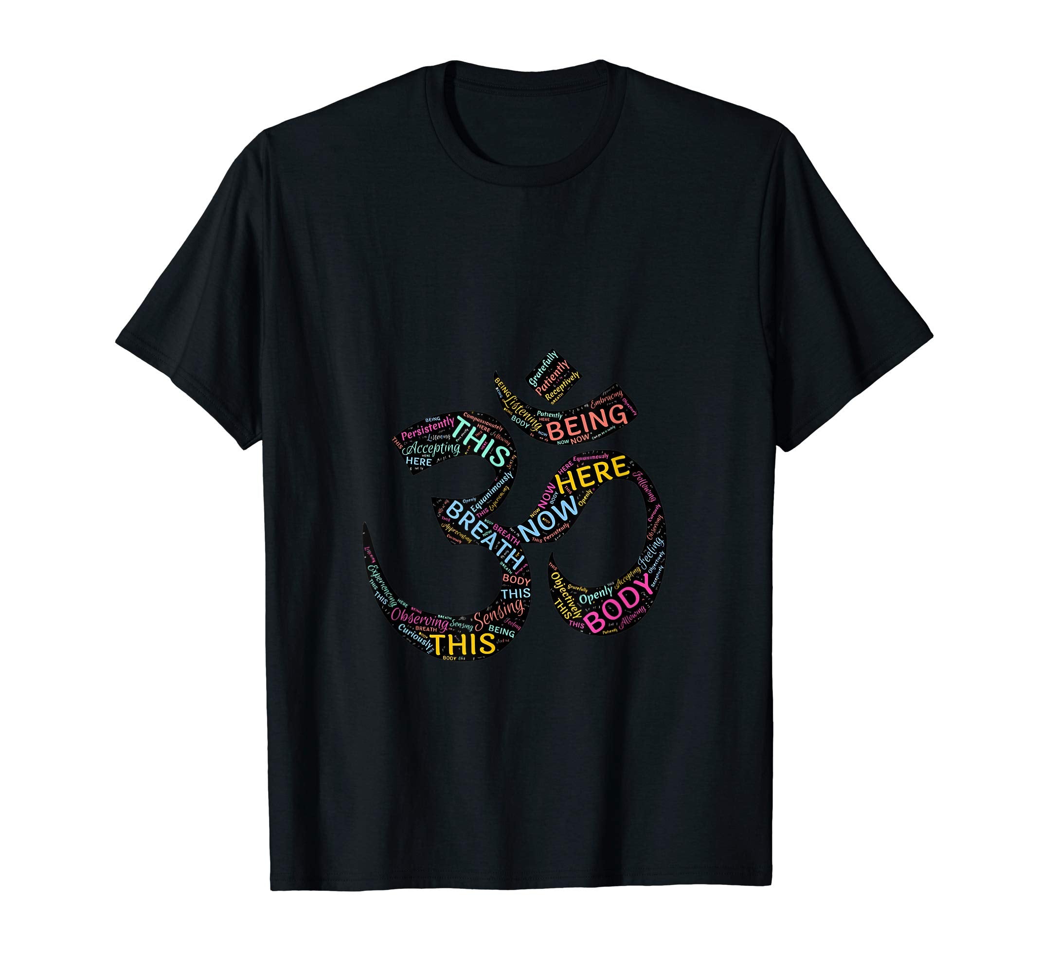 Om Symbol Meditation Yoga T-Shirt - Aesthetic Graphic for Adults - T-Shirt, Sweatshirt, Hoodie