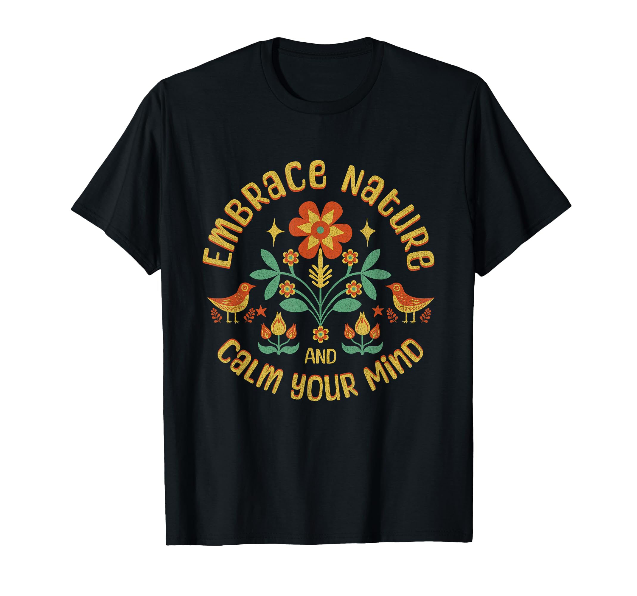 Wellness Mindfulness Meditation Nature T-Shirt - Novelty Apparel Unisex - T-Shirt, Sweatshirt, Hoodie