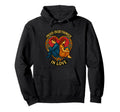 Proud Overthinker Love Stained Hoodie - Fun Novelty Design for Adults - T-Shirt, Sweatshirt, Hoodie