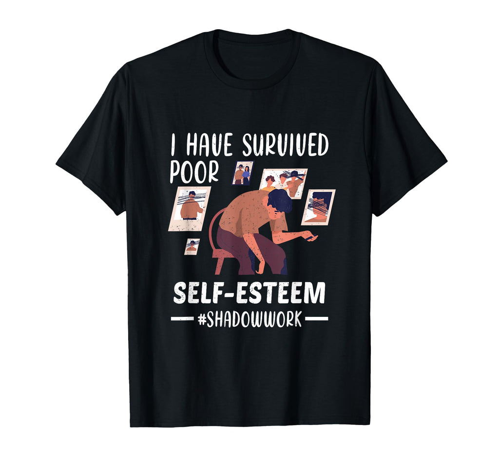 Confidence Shadow Work Therapy T-Shirt - Aesthetic Graphic for Adults - T-Shirt, Sweatshirt, Hoodie