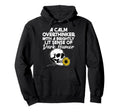 Dark Overthinker Skull Flower Funny Gothic Hoodie - Graphic Print Unisex - T-Shirt, Sweatshirt, Hoodie