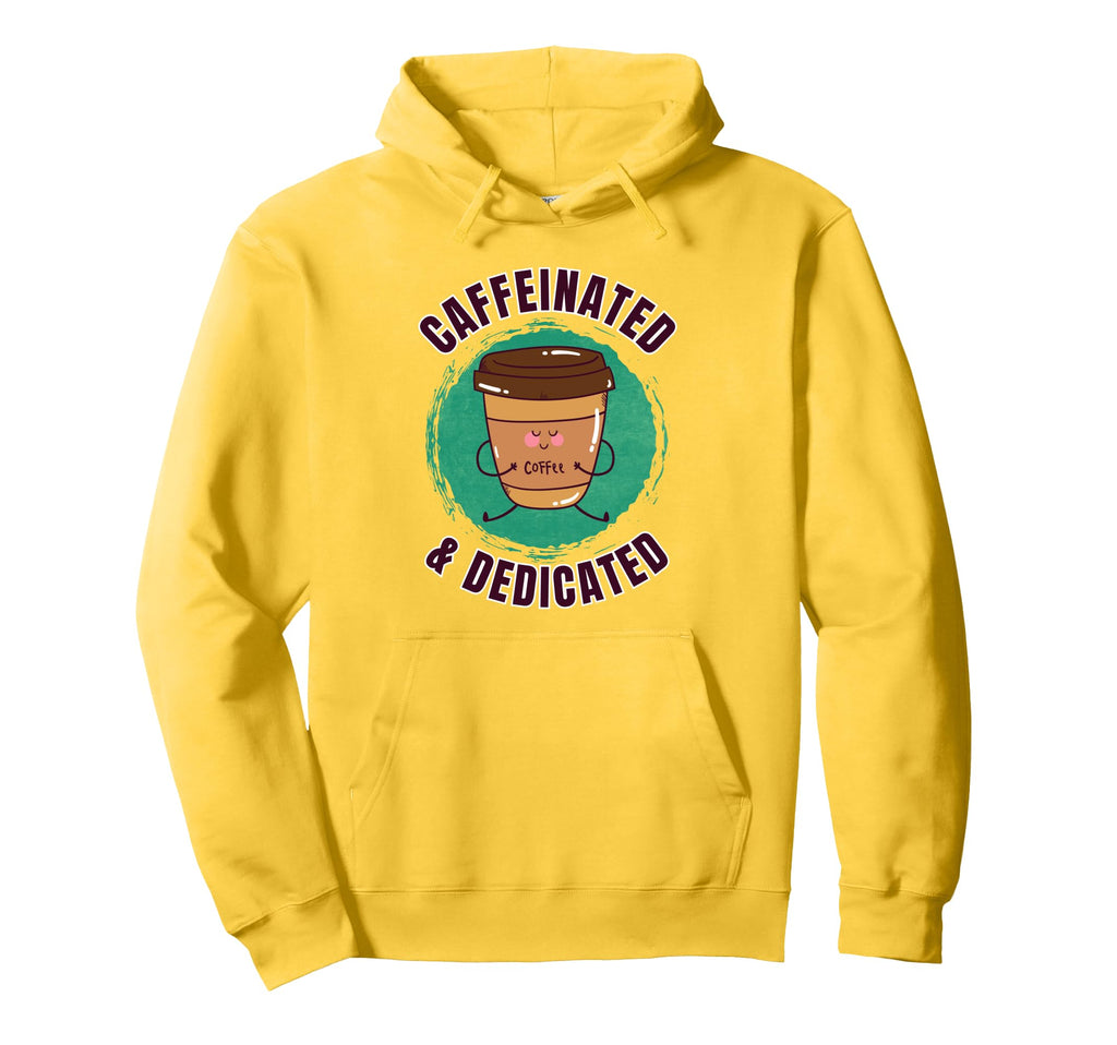 Funny Coffee Motivation Yoga Hoodie - Custom Art Print for Adults - T-Shirt, Sweatshirt, Hoodie