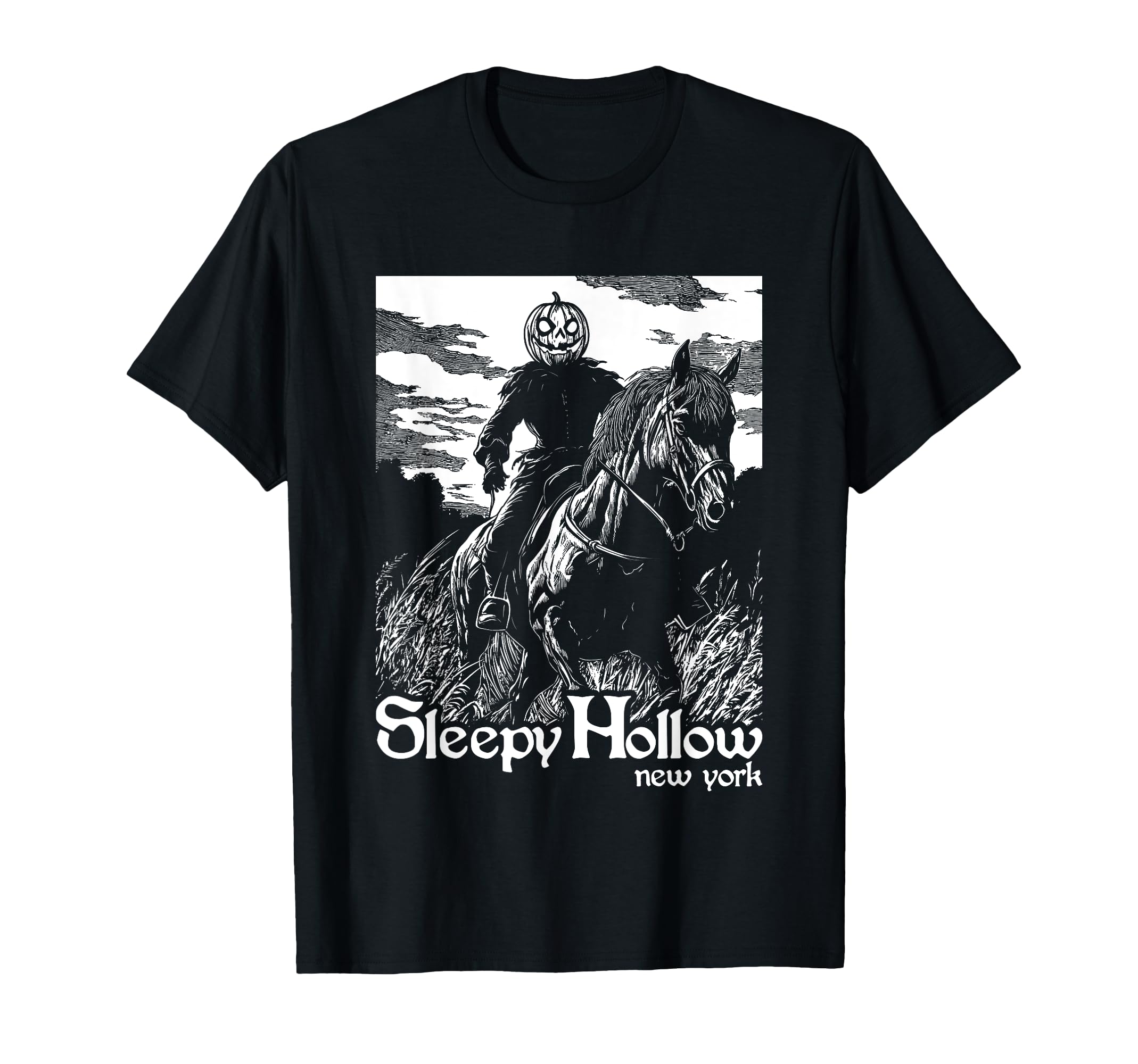 Legend Sleepy Hollow New York T-Shirt - Custom Art Print for Adults - T-Shirt, Sweatshirt, Hoodie