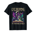 Book Lover Dragon Reading T-Shirt - Fun Novelty Design for Adults - T-Shirt, Sweatshirt, Hoodie